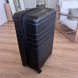 BEIS Black Hard Shell Spinner Luggage